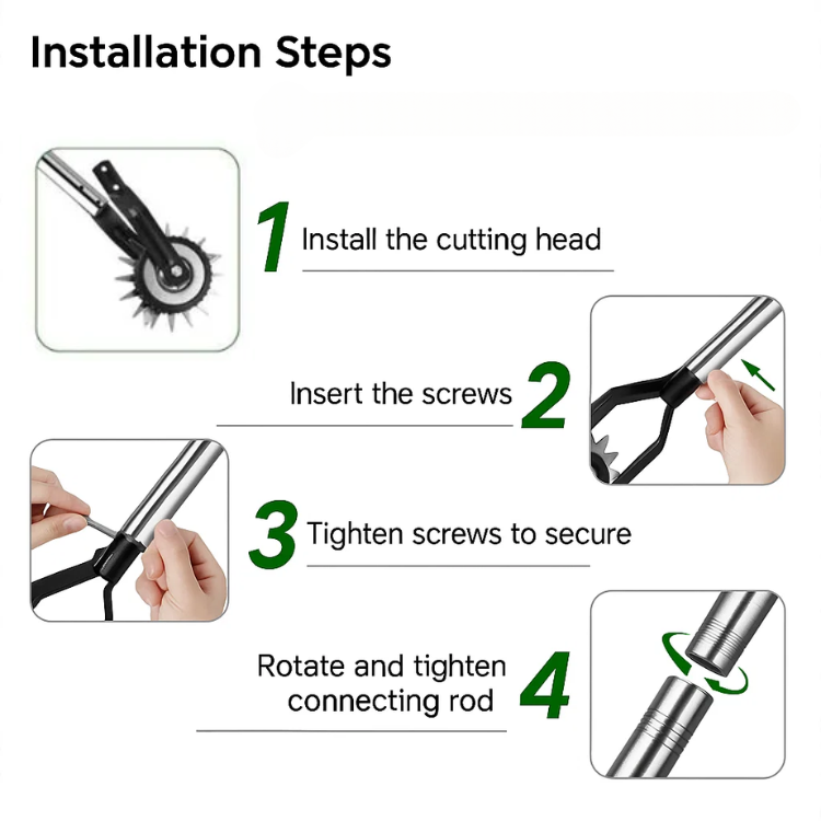 Lawn Edger | Adjustable Length, Ergonomic Design & Ideal for Homeowners and Garden Enthusiasts