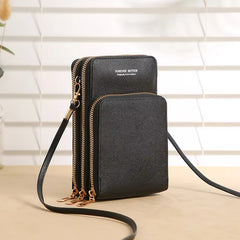 Leather Crossbody Phone Bag | Over-the-Shoulder Phone Bag