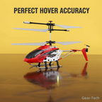 Hercules Unbreakable 3.5CH RC Helicopter Mini RC Helicopter with Gyro Crimson
