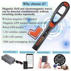 GPS Tracker Detector | Accurate Tracker Detection Device with Free Hose