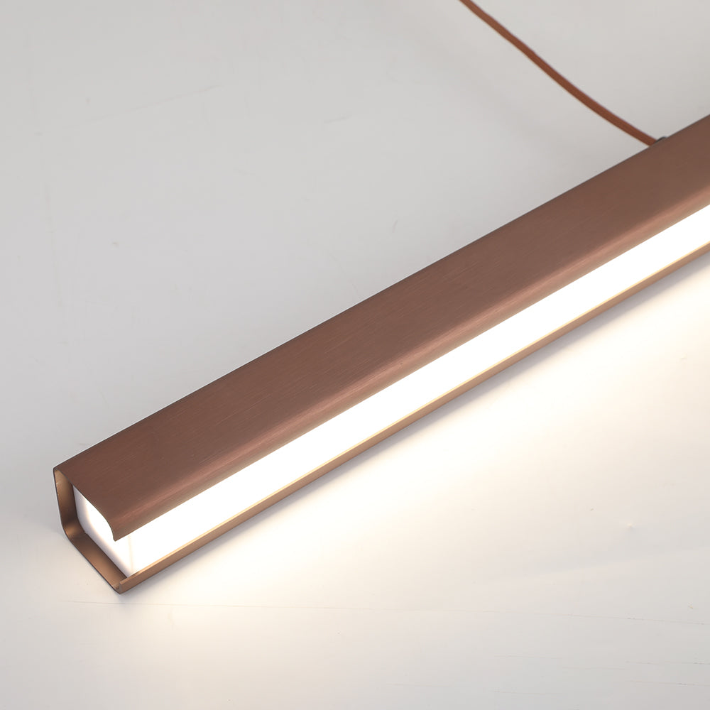 LED Pendant Light Fixture - Industrial Style with Adjustable Height - Perfect for Kitchen, Dining Room, and Loft Spaces