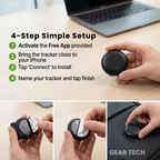 GPS Tracker Without Subscription | Compatible with Android & iOS for Real-Time Location Tracking