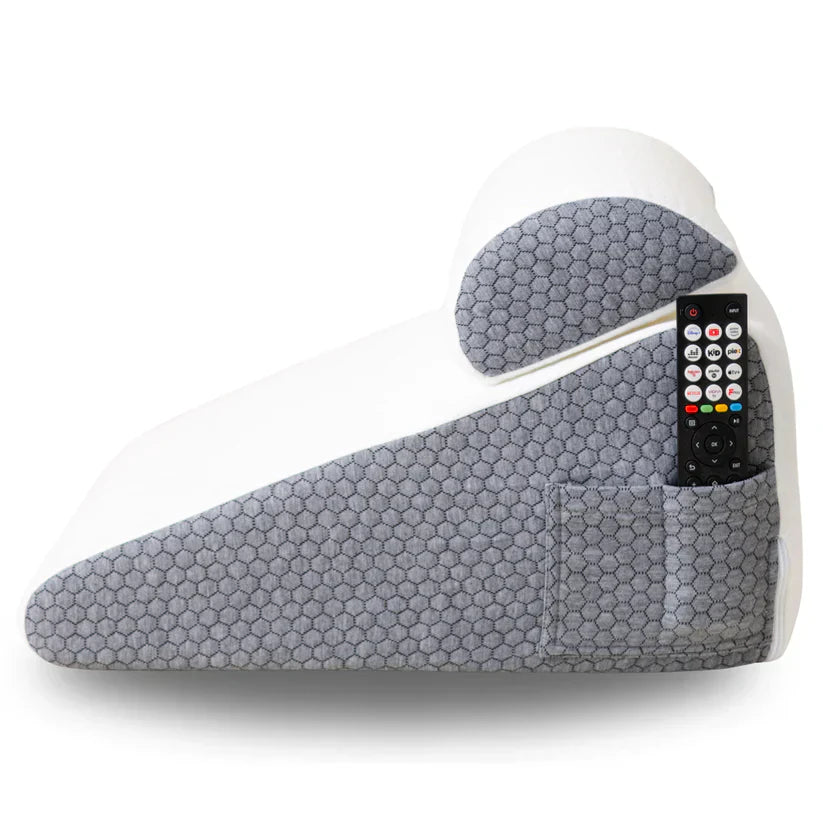 Wedge Pillow for Sleep Apnea | Elevates Head, Reduces Snoring & Acid Reflux for Restful Sleep