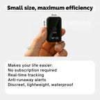 GPS Tracker for Motorcycles | Waterproof, Magnetic & No Subscription Required for Global Tracking