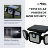 Image of Solar-Powered Outdoor Lights – Panta Trio with Motion Sensor for Garden & Security Lighting