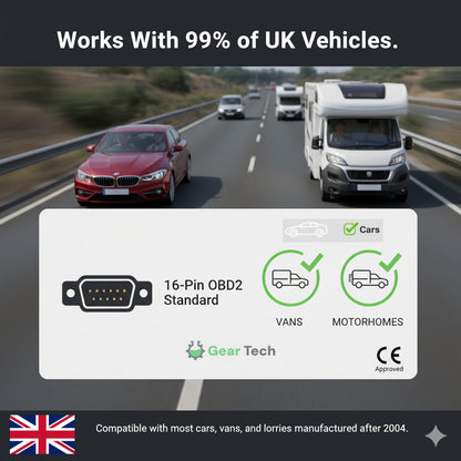 Car Tracker No Subscription UK – OBD2 GPS Car Tracking Device | Plug & Play Real-Time Car GPS Tracker