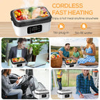 Food Container With Heater - Portable Microwave For Car