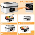 Food Container With Heater - Portable Microwave For Car