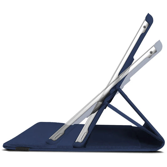 360-Degree Rotating Smart Leather Stand Case for iPad – Auto Sleep/Wake, Protective Cover