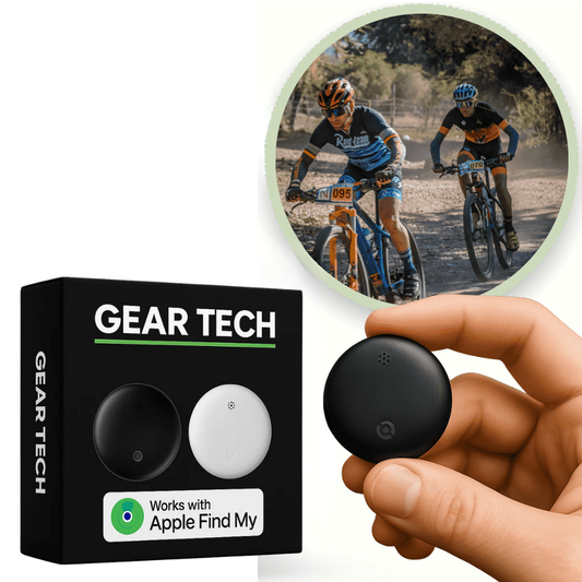 GPS Bike Tracker | No Subscription, Compatible with Android & iOS for Cycling Safety