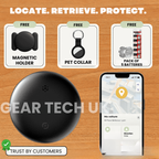 GPS Tracker for Motorcycles | No Subscription, Compatible with Android & iOS for Real-Time Location Tracking