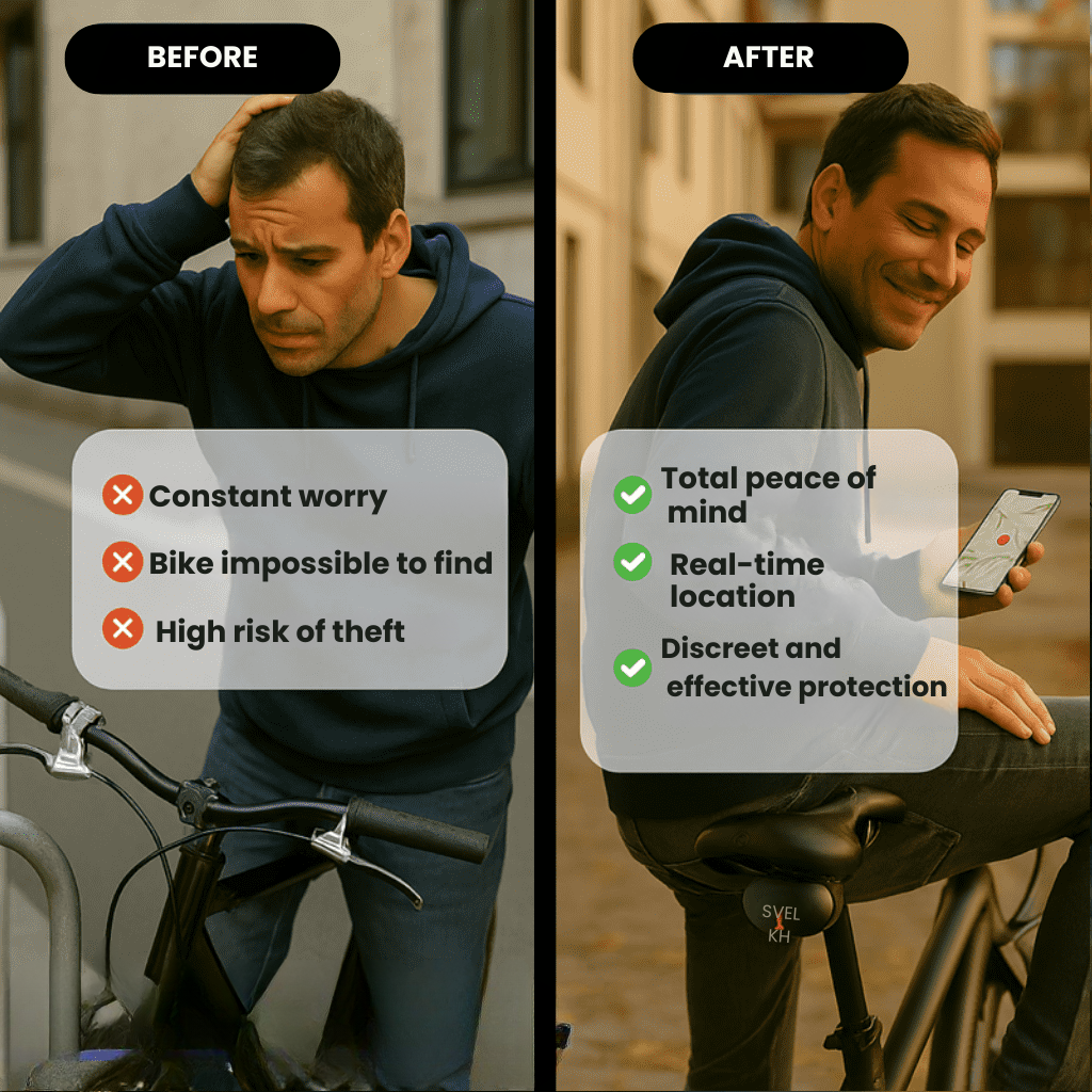 GPS Tracker for Motorcycles | No Subscription, Compatible with Android & iOS for Real-Time Location Tracking