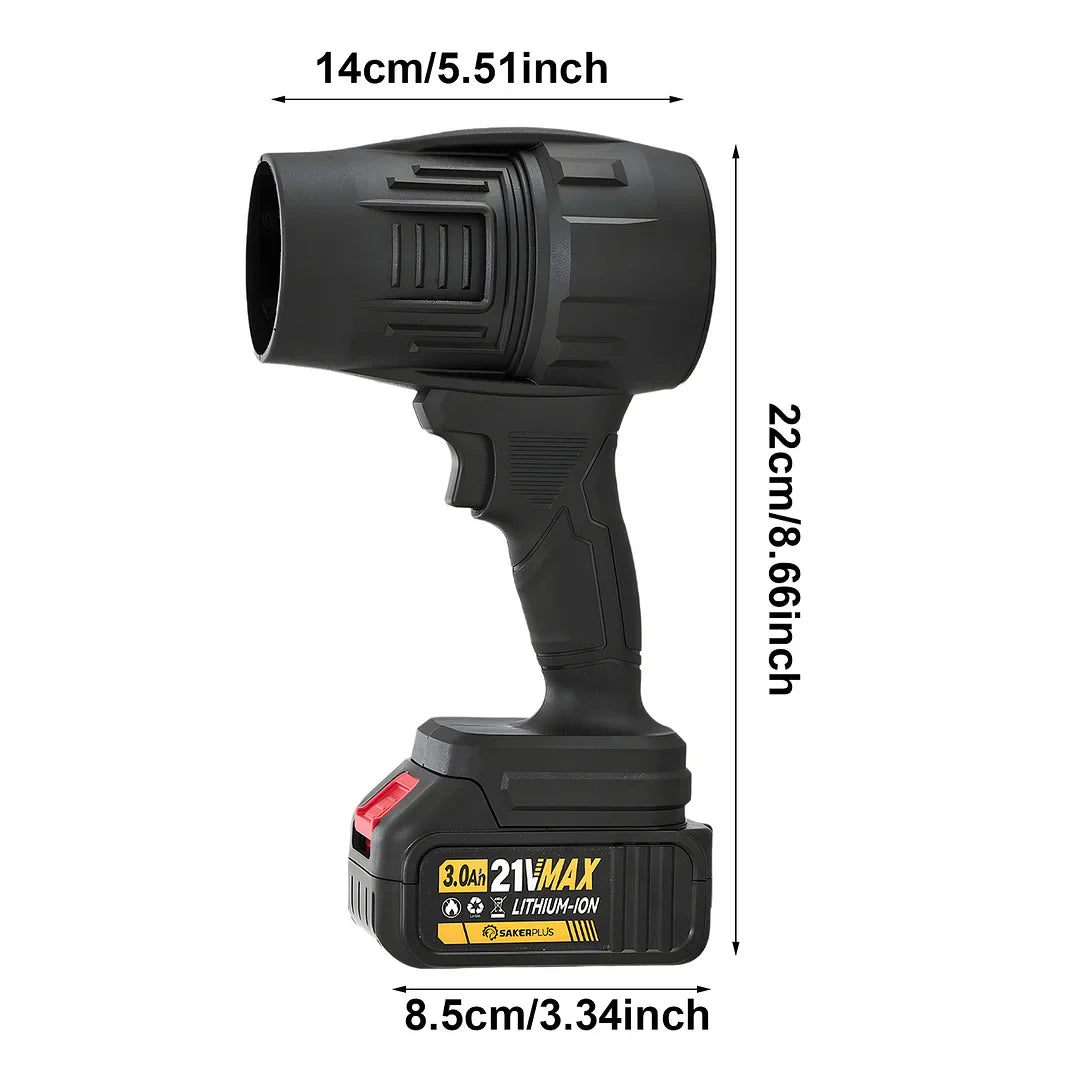 Handheld Leaf Blower - Portable Dust Cleaner & Car Dryer