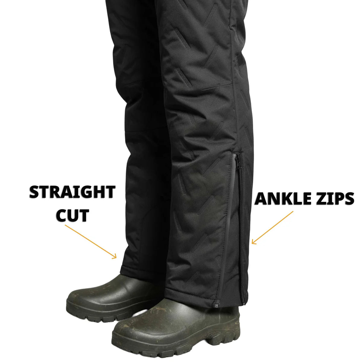 Waterproof Fleece Lined Thermal Trousers – Mens & Womens Outdoor Cargo Work Pants | Warm, Windproof & Durable