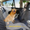 Image of Dog Car Seat with Hard Bottom & Back Seat Extender for Travel | Car Seat Protection for Large Dogs