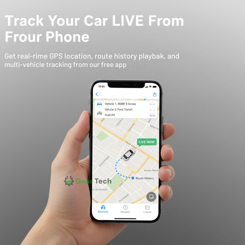 Car Tracker No Subscription UK – OBD2 GPS Car Tracking Device | Plug & Play Real-Time Car GPS Tracker