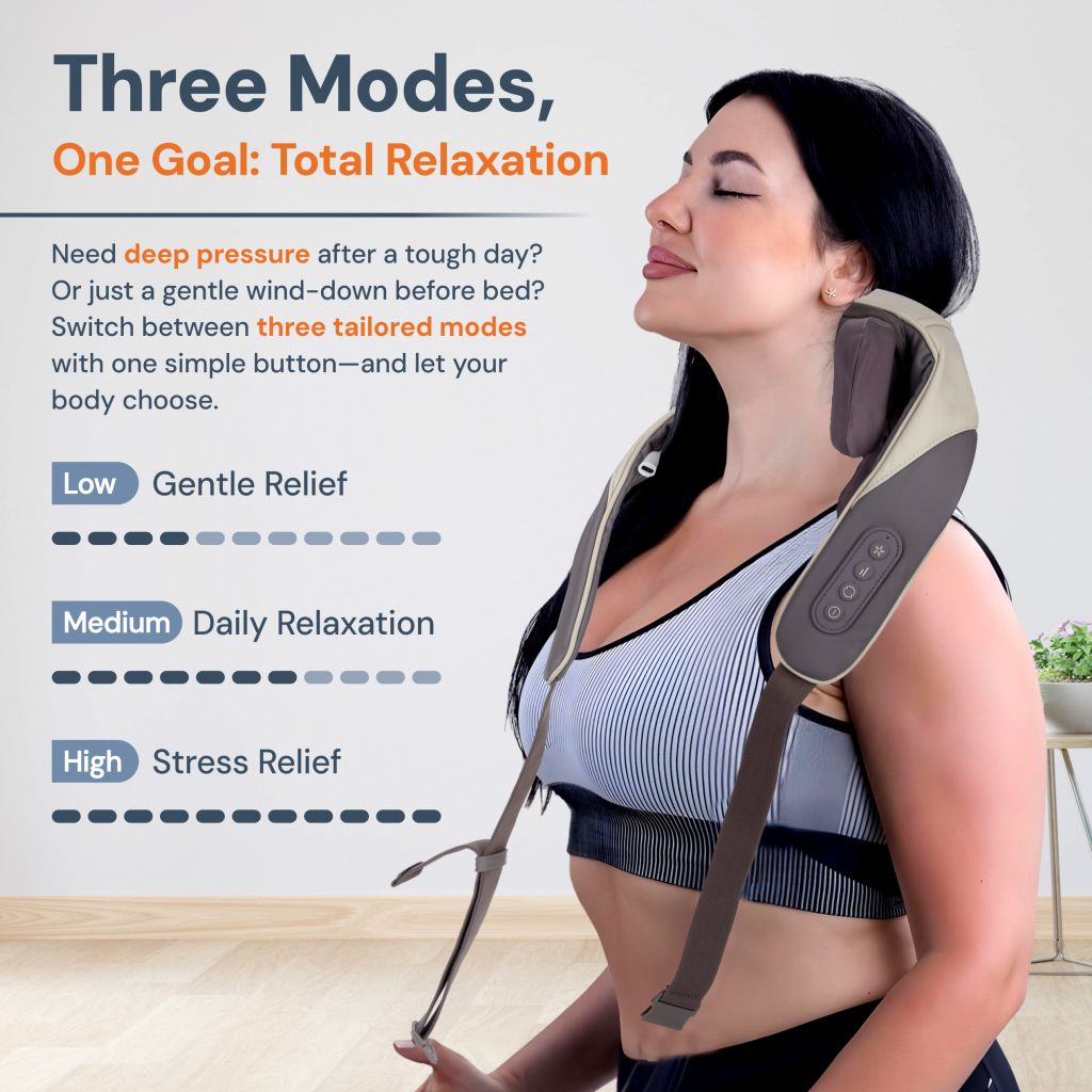 Heating Pad for Neck and Shoulder Pain Neck - Pain Relief, Electric, Portable, Adjustable Heat Function, Ideal for Home Use