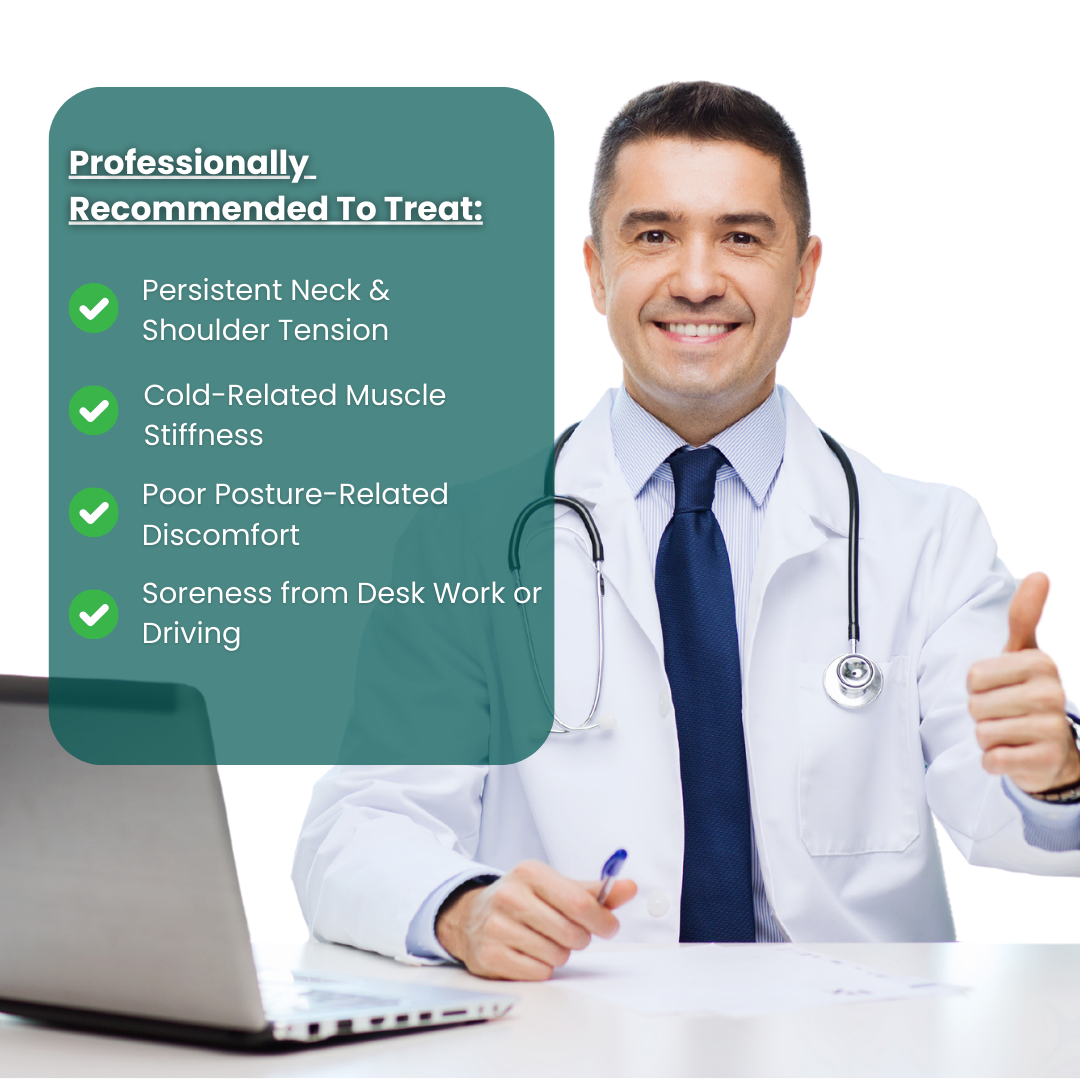 WarmFlex™ Heated Wrap for Neck | Heated Scarf for UK Winters