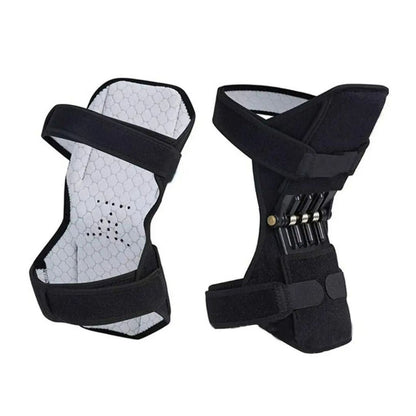 Hinged Knee Brace Stabilizers - Adjustable Knee Support for Pain Relief, Arthritis & Post-Surgery Recovery - Set of 2