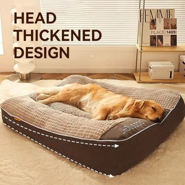 XXL Orthopedic Dog Mattress Bed with Removable Cover for Large Dogs