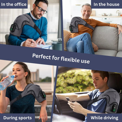 Shoulder Massage Device | Heat Therapy, Adjustable Intensity & Ideal for Muscle Relaxation