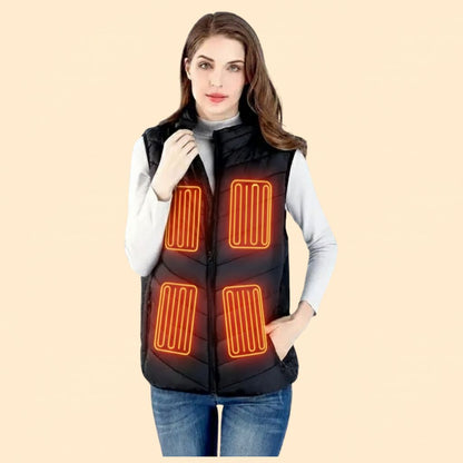 Thermo Heated Gilet | Insulated, Design for Hiking, Travel & Everyday Wear | Womens and Mens Heated Gilet