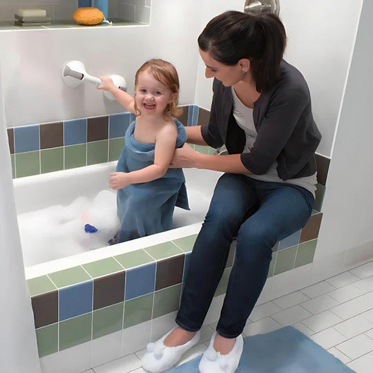 Grab Handles for the Elderly | Suction Grab Bar for Bathroom & Shower | Toilet Aids for Seniors | No-Drilling Safety Rail