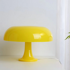 Scandinavian Mushroom Lamp – Unique Orange Table Lamp for Your Room