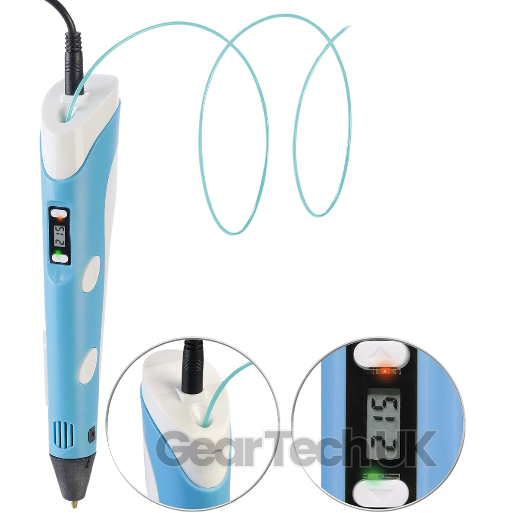 3D Pen for Kids – Creative 3D Printing Pen for Drawing and Artistic Projects, Ideal for Young Artists