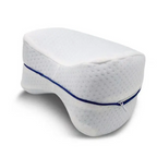 Orthopedic Knee Pillow for Side Sleepers - Contoured Support Cushion for Pain Relief & Comfort During Sleep