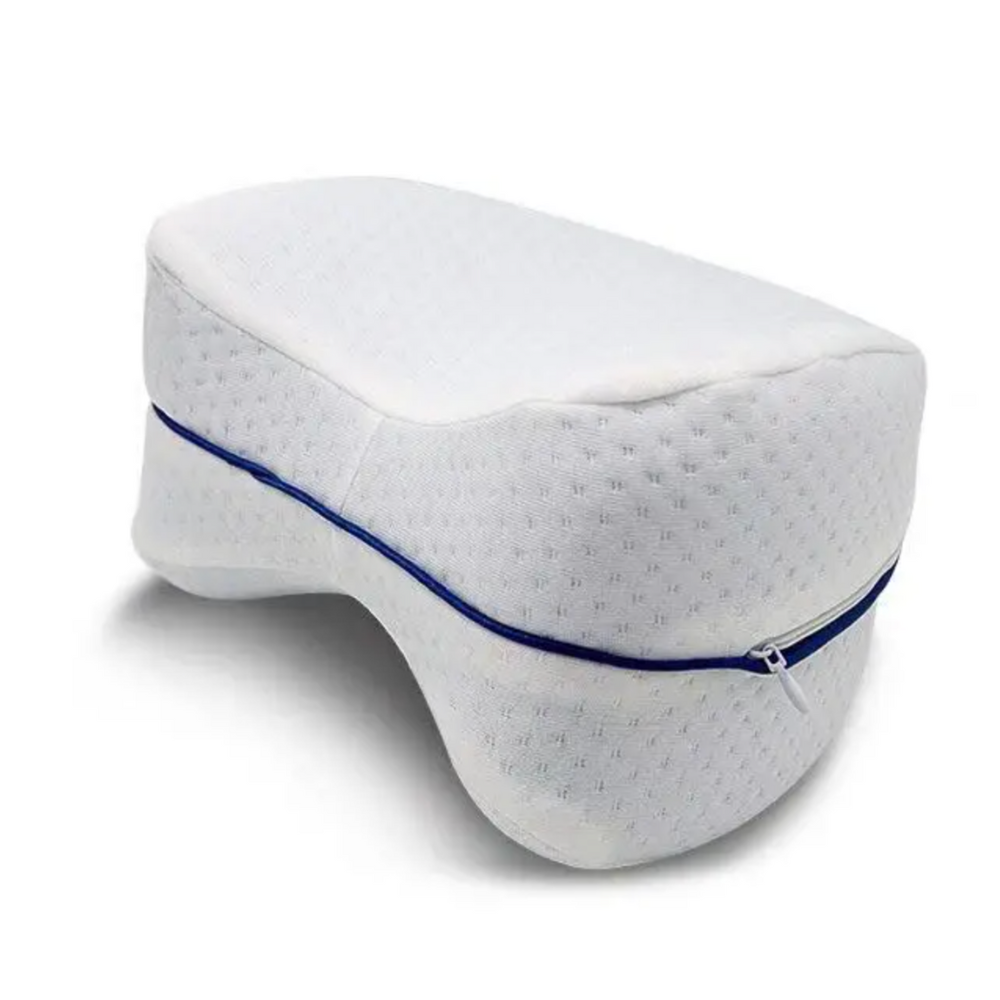 Orthopedic Knee Pillow for Side Sleepers - Contoured Support Cushion for Pain Relief & Comfort During Sleep