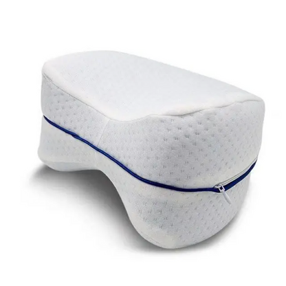 Orthopedic Knee Pillow for Side Sleepers - Contoured Support Cushion for Pain Relief & Comfort During Sleep