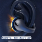 Running Bone Conduction Headphones – Open-Ear Wireless Sweatproof Headset for Gym & Outdoor Use