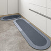 Image of Absorbent Microfiber Bath Mat | Quick-Dry Soft Bathroom Rug for Shower & Bath Use