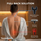 ThermaReach™ - Back Heater & Massager Gun