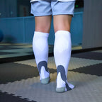 Men's Compression Socks 20-30mmHg | Knee High Graduated Support | For Work, Sports & Daily Circulation