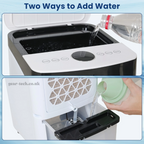 Portable Windowless Air Conditioner with Remote Control - Energy Efficient Cooling for Home, Office, and Small Spaces