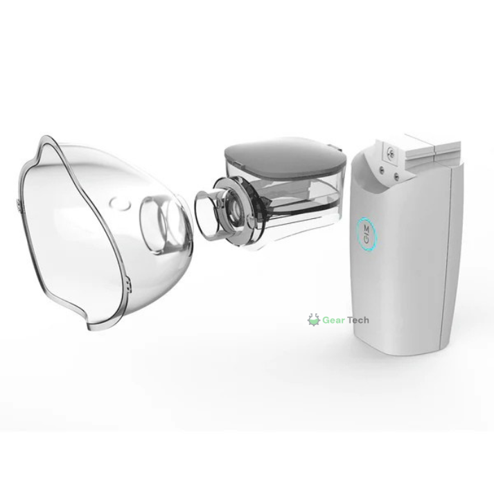 Portable Mesh Nebulizer for Cough | Compact, Rechargeable & Easy to Use for Respiratory Relief in Infants and Adults