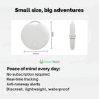 GPS BikeTracker | Ultra-Precise, Subscription-Free & Water-Resistant for Bicycles, Cars & Motorcycles