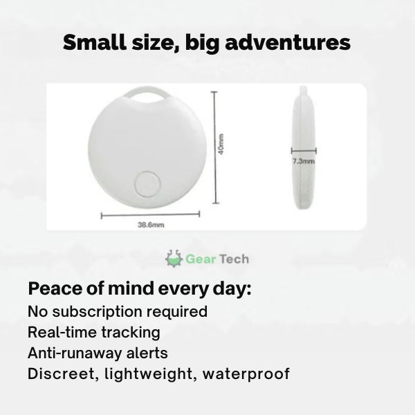 GPS BikeTracker | Ultra-Precise, Subscription-Free & Water-Resistant for Bicycles, Cars & Motorcycles