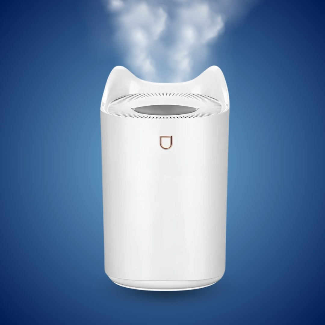 Small Ultrasonic Humidifier for Home – Relief for Blocked Nose, Bedroom Use, Quiet & Affordable