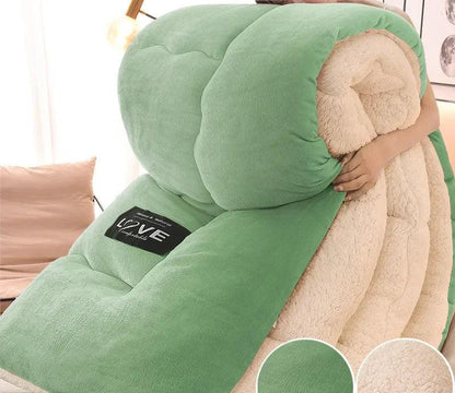 Premium Double-Layer Flannel Fleece Winter Blanket | Extra-Large, Breathable & Ideal for Cozy Nights