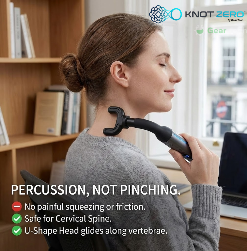 KNOT ZERO™ - Deep Tissue Neck & Shoulder Massager