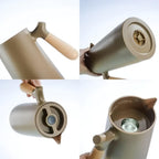 Large Tea Pot - Insulated Carafe with Wooden Handle