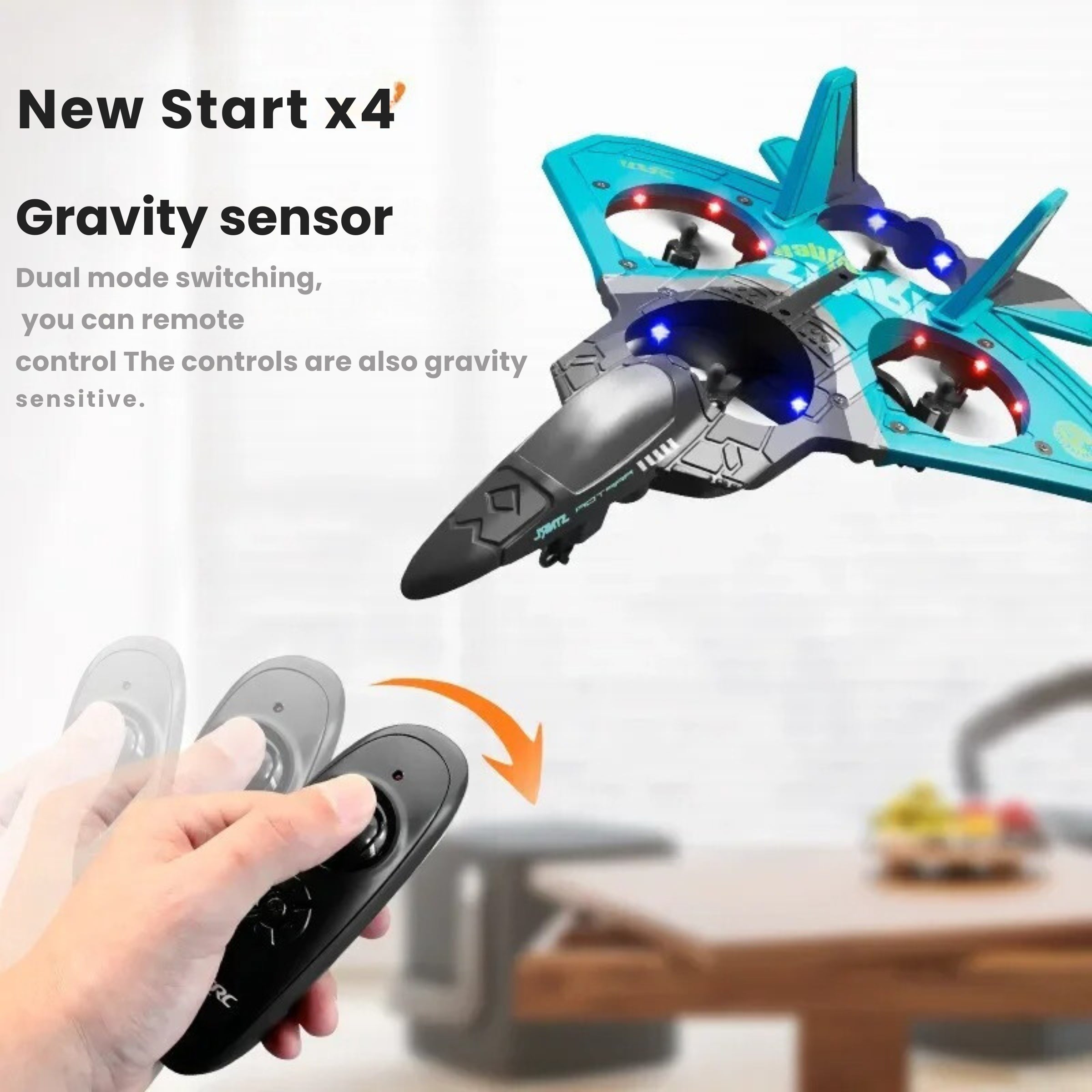 RC Aircraft Toy – Exciting Airplane Toys Remote Control for Beginners, Flying Aircraft Toys with Stable Performance & Easy Operation