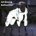 Dog Rain Coat with Legs - Waterproof Dog Jacket for Small and Large Breeds | UK Cozy Winter Wear