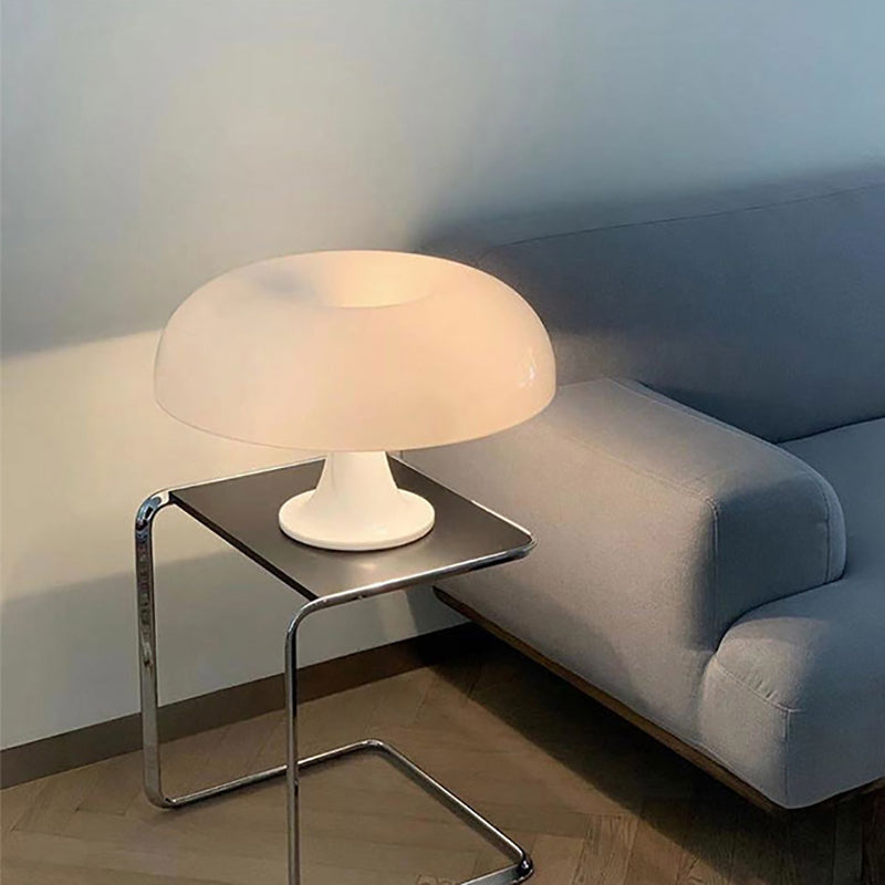 Scandinavian Mushroom Lamp – Unique Orange Table Lamp for Your Room