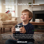 Hercules Unbreakable 3.5CH RC Helicopter Mini RC Helicopter with Gyro Crimson