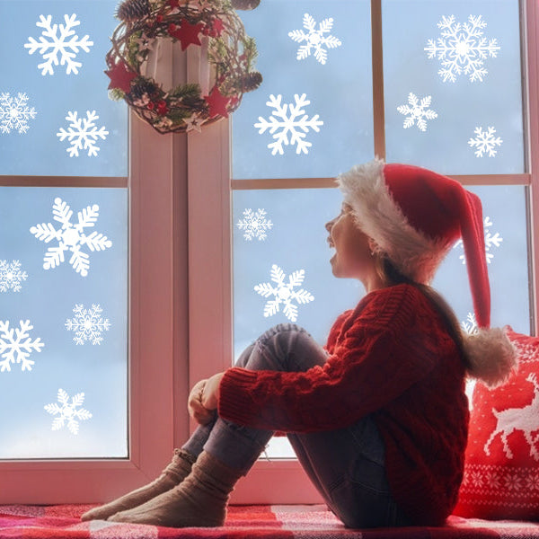 Christmas Window Clings - Window stickers For Christmas Decorations