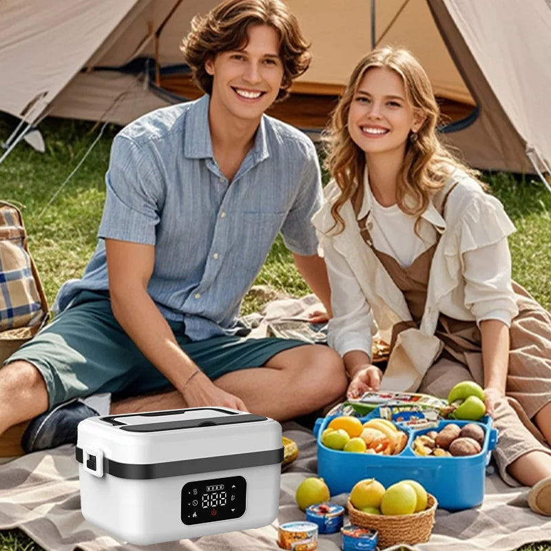 Food Container With Heater - Portable Microwave For Car